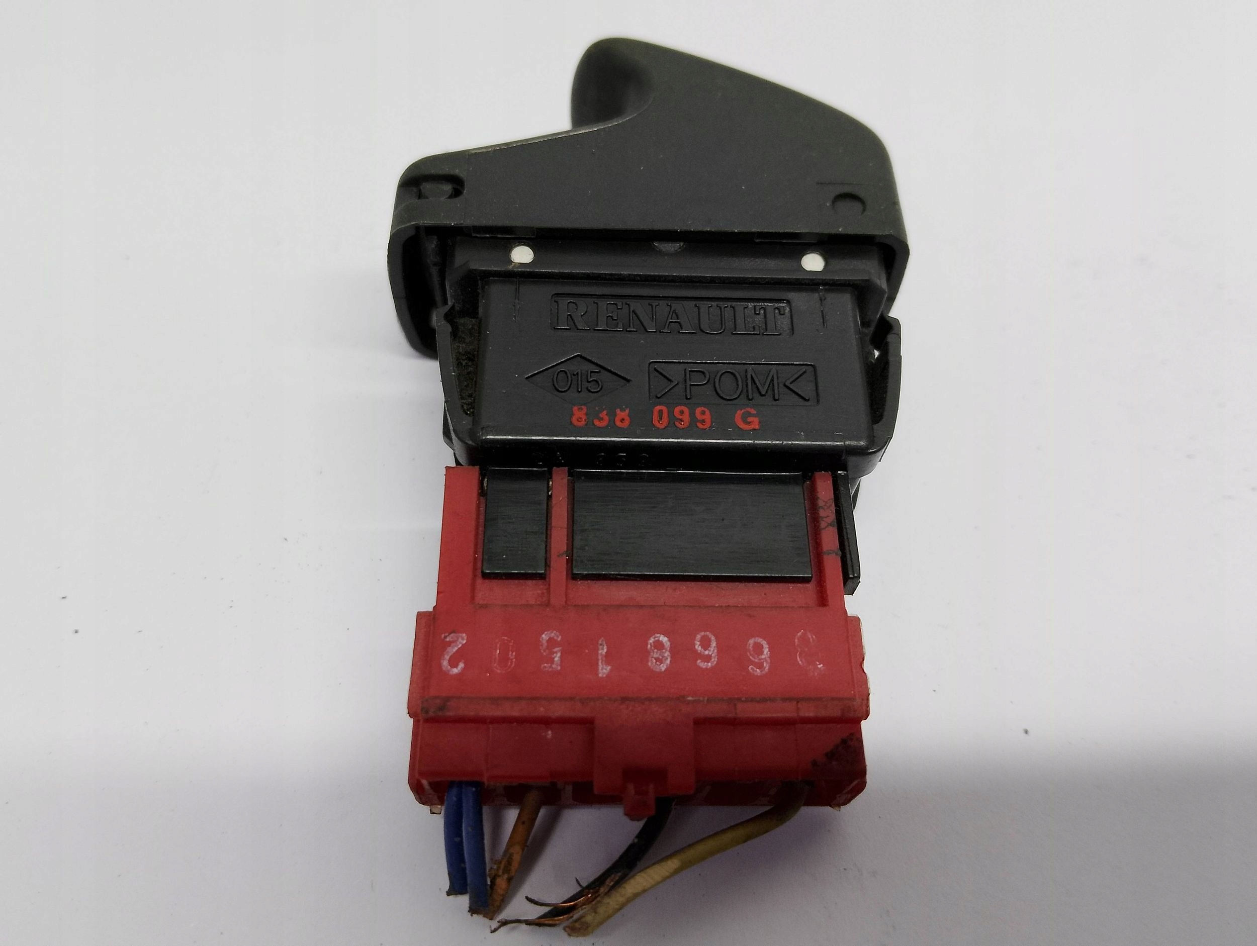 button switch opening control switch windows Renault 838099G