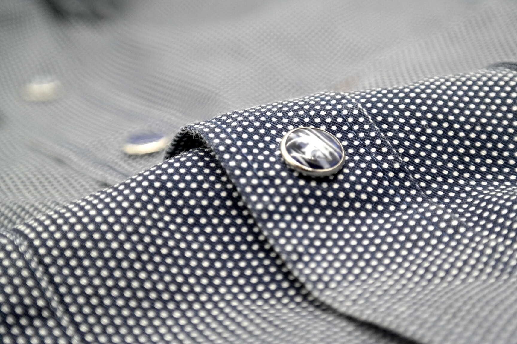 DANIEL BESSI Koszula męska fb617 granat M 39/40 Rozmiar kołnierzyka 39