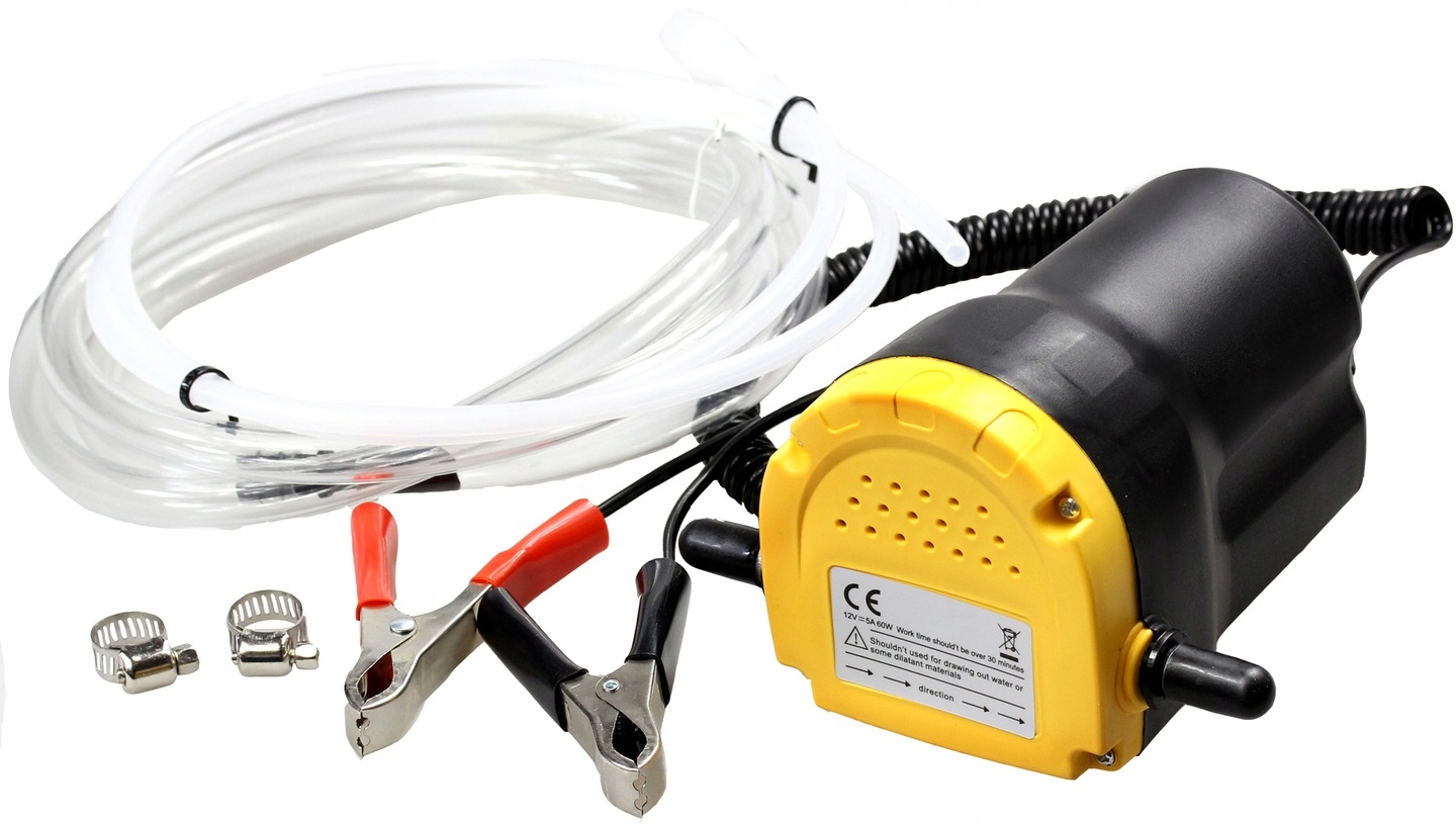 

Pompa Pompka Spuszczania Paliwa Ropy Oleju 12V 60W