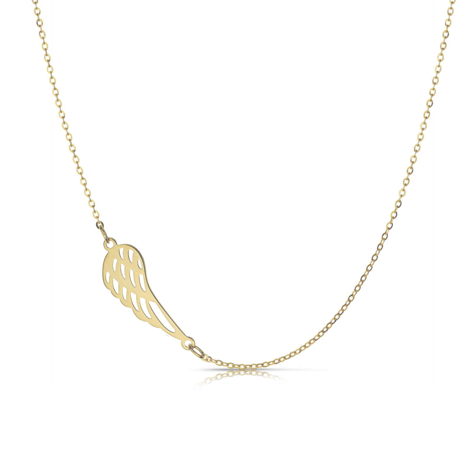 Zlatý Náhrdelník Celebritka Andělské Křídlo 585