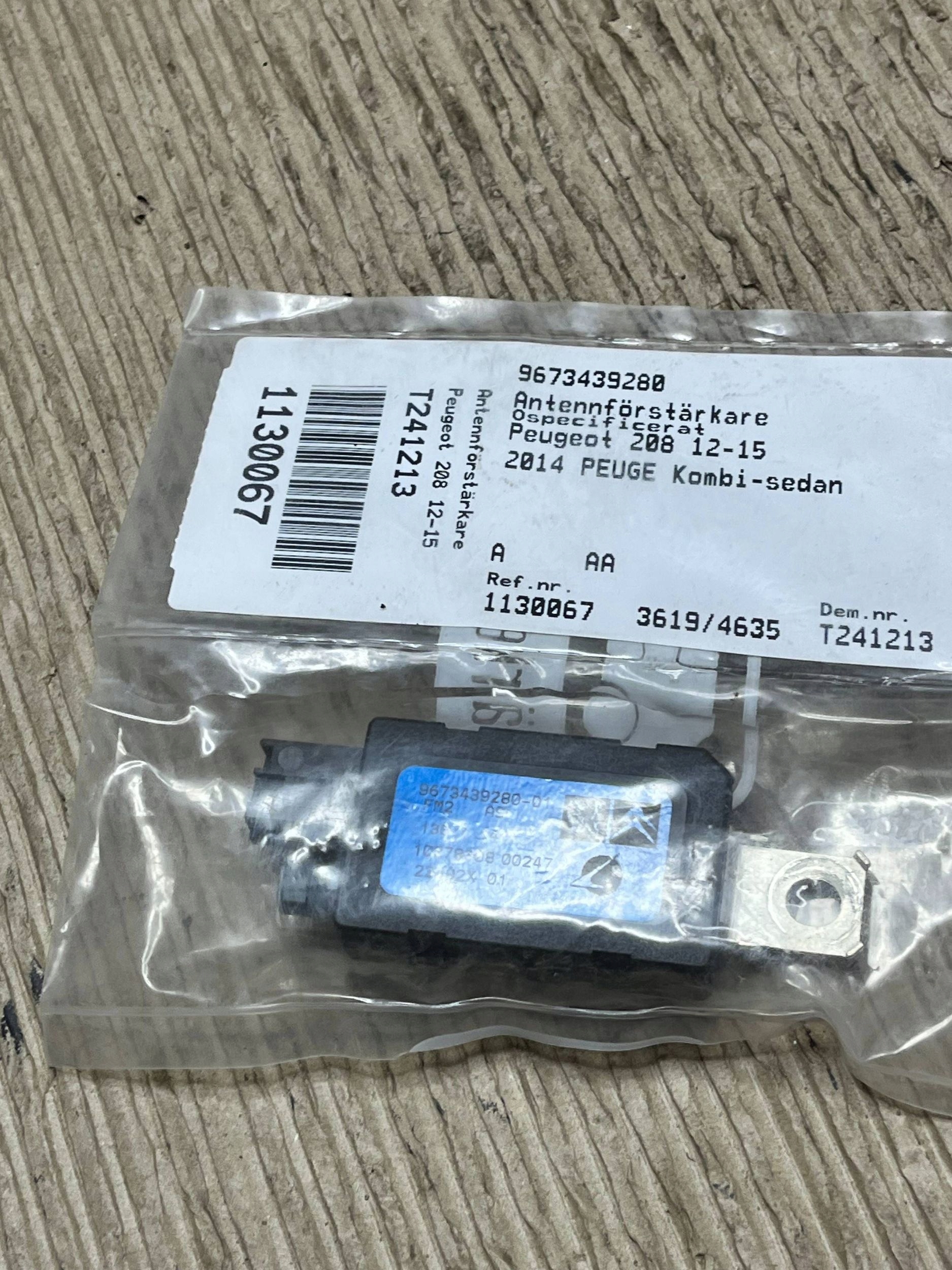 verstärker antenne Peugeot 208 und 9673439280