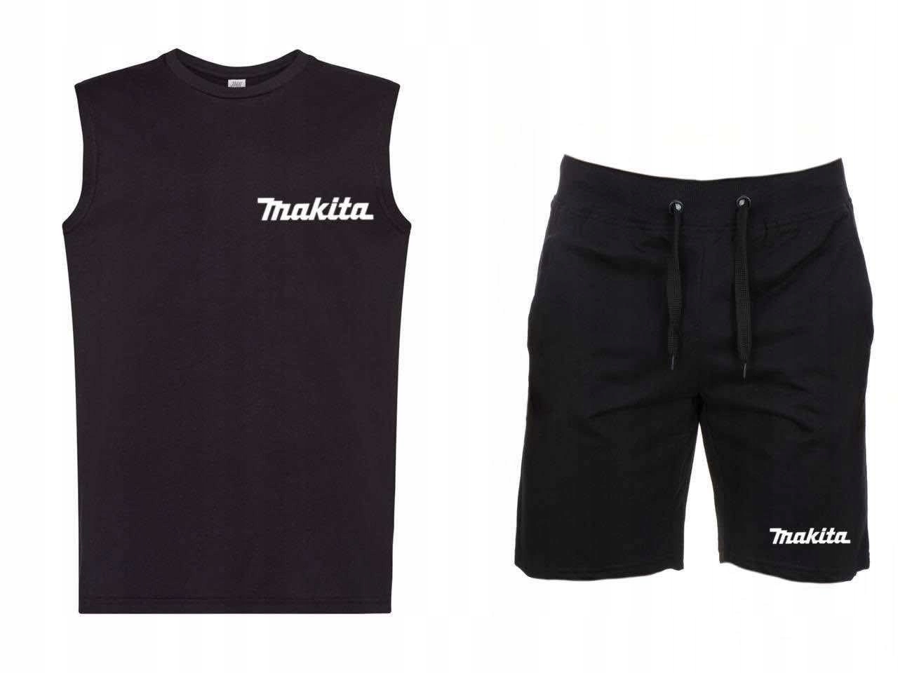 Sada: Tílko Bez Tričko Krátké Kraťasy Makita Pánské XL