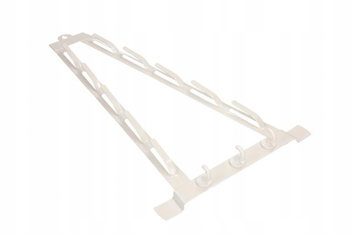 Wieszak na pokrywki Primpol biały.