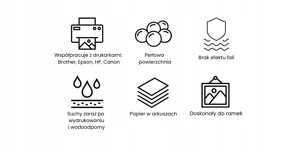 Papier foto do druku zdjęć Zeever PhotoHome 270 pearl 10x15/35 arkuszy Marka Inna