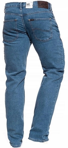 LEE BROOKLYN jeansy REGULAR FIT klasyczne - 42_34