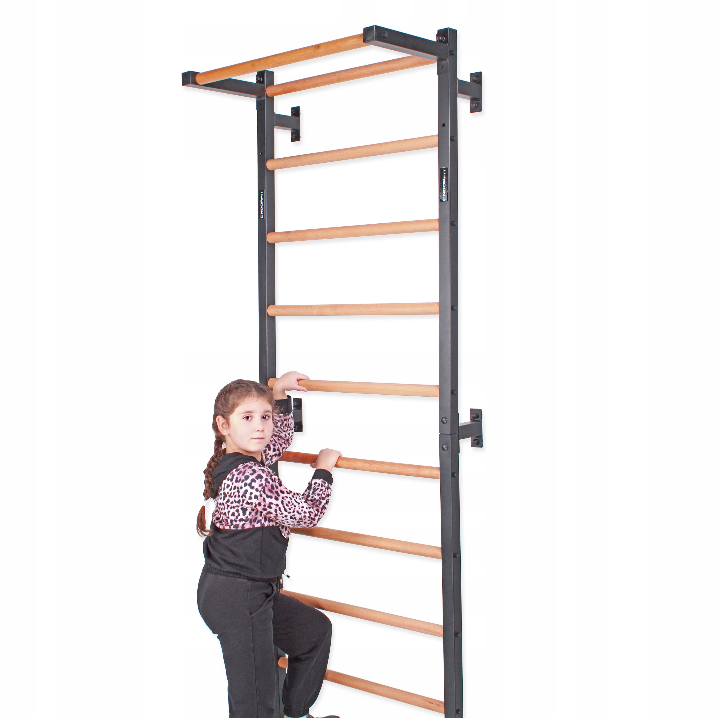 DRABINKA GIMNASTYCZNA REHABILITACYJNA 231x85,5 cm Sposób montażu do ściany