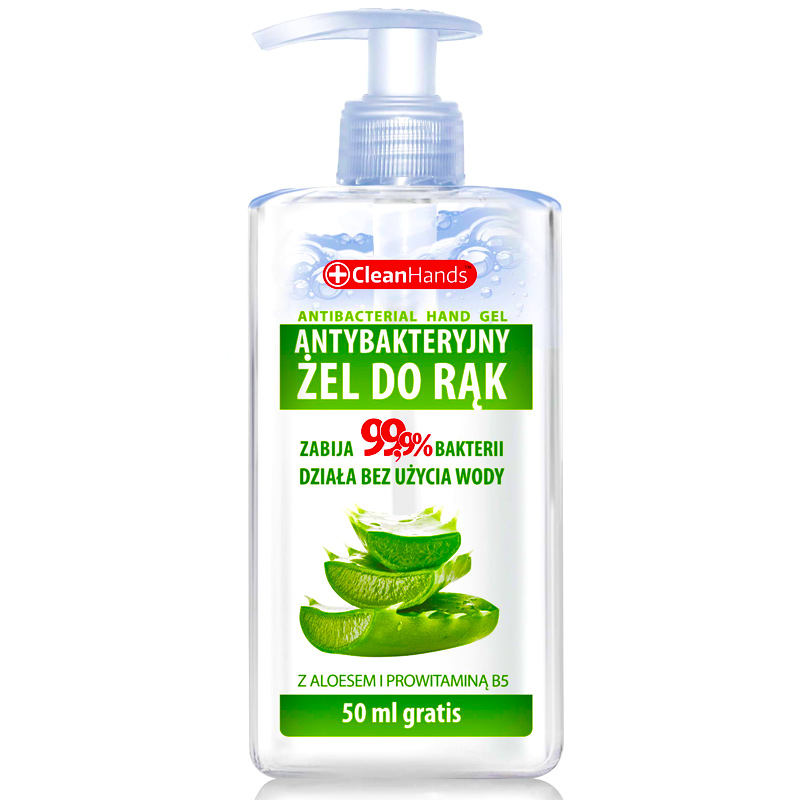 

Żel Antybakteryjny Cleanhands Z Pomką 300 ml