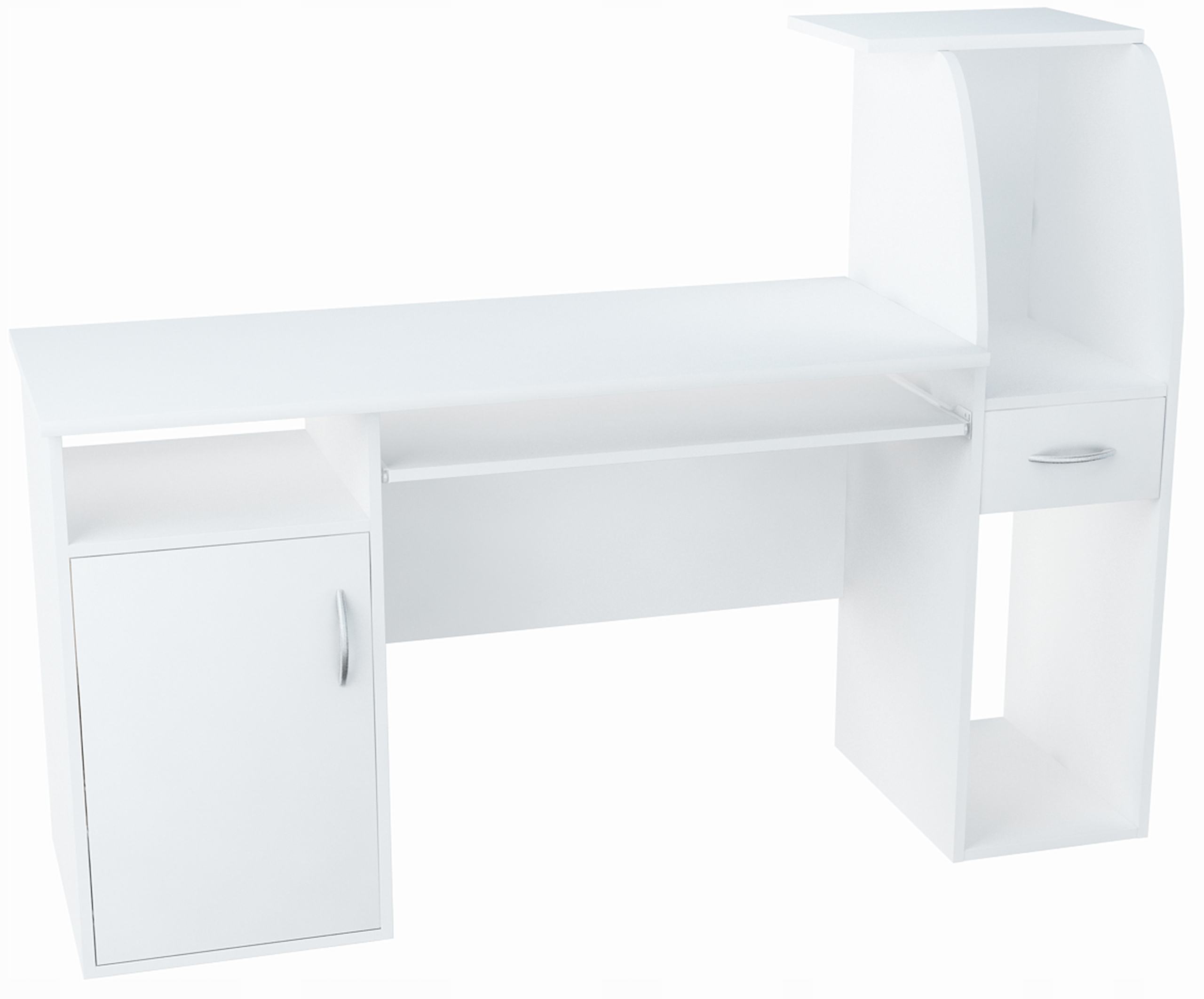 

Biurko szafka B3 Białe 150cm regał komoda półka