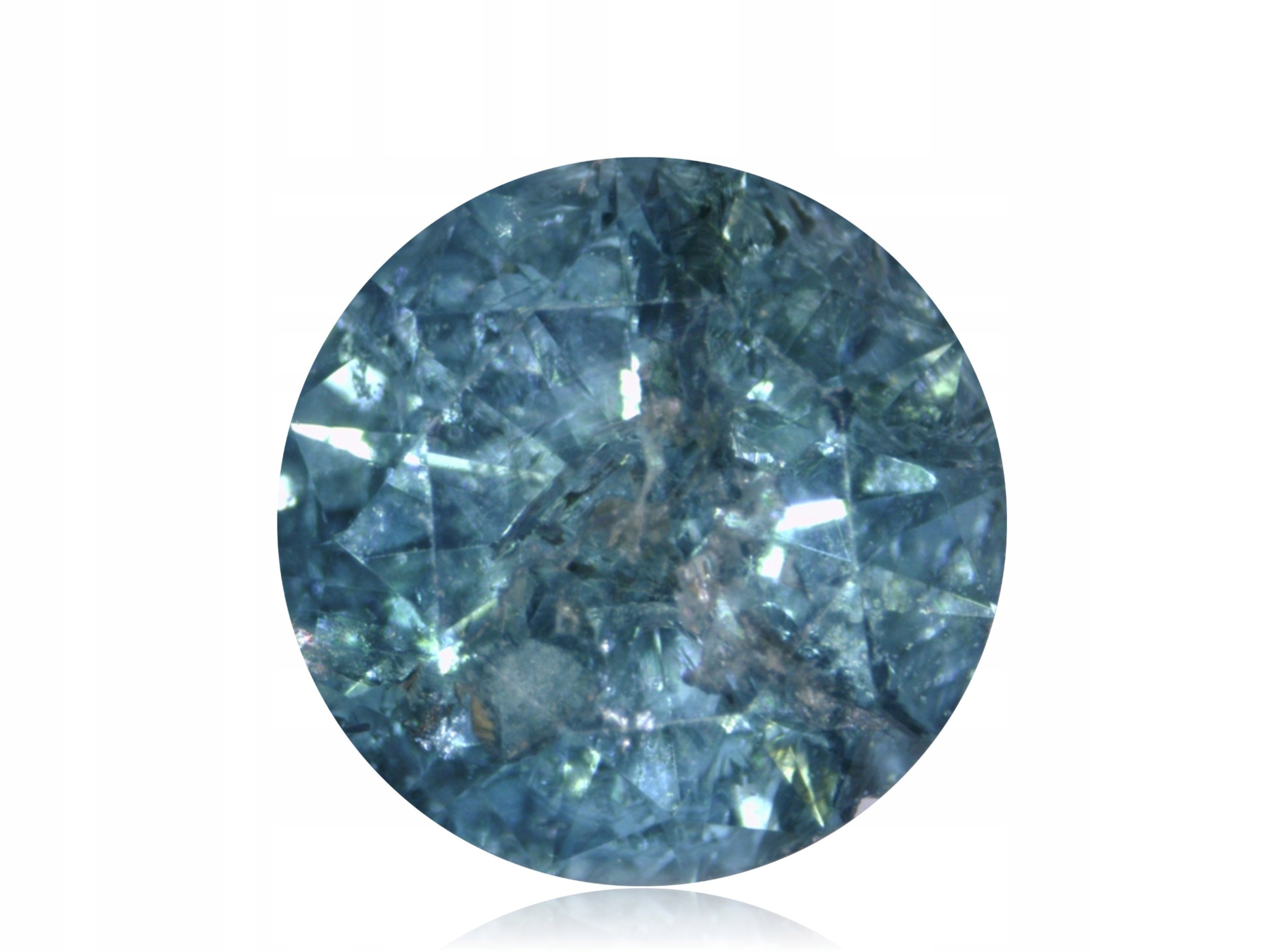 Diamant 0.16ct Modrý Briliant I3 eCertifikát Wbd