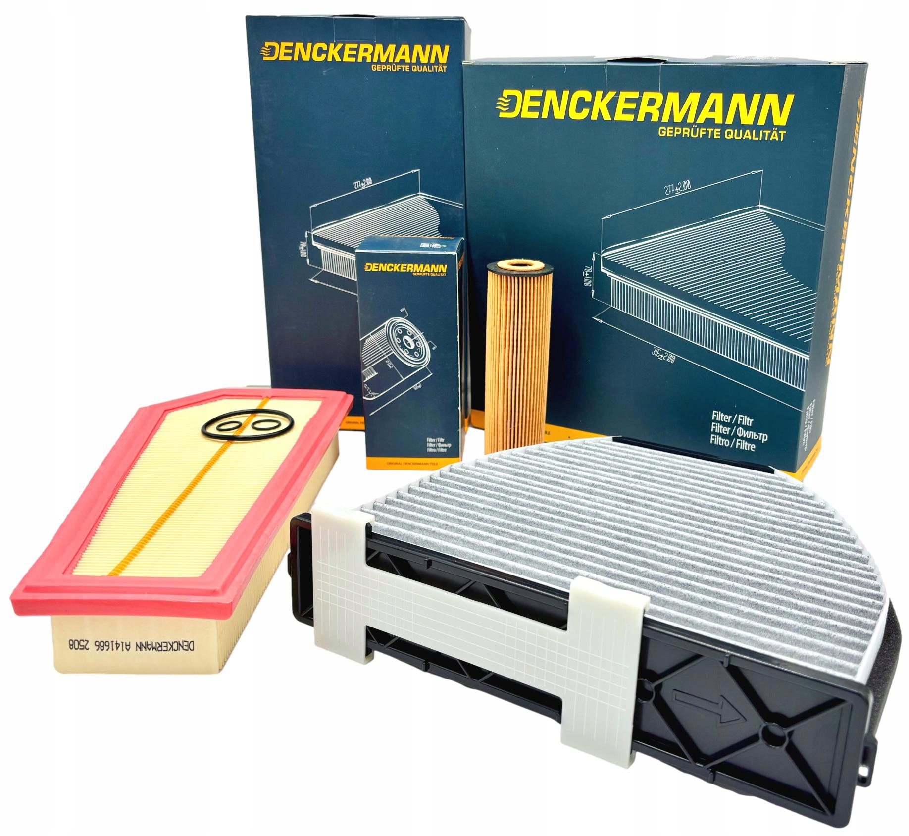Denckermann Sada Filtrů Mercedes C-klasa W204 E W212 180 Cgi 200 Cgi 250