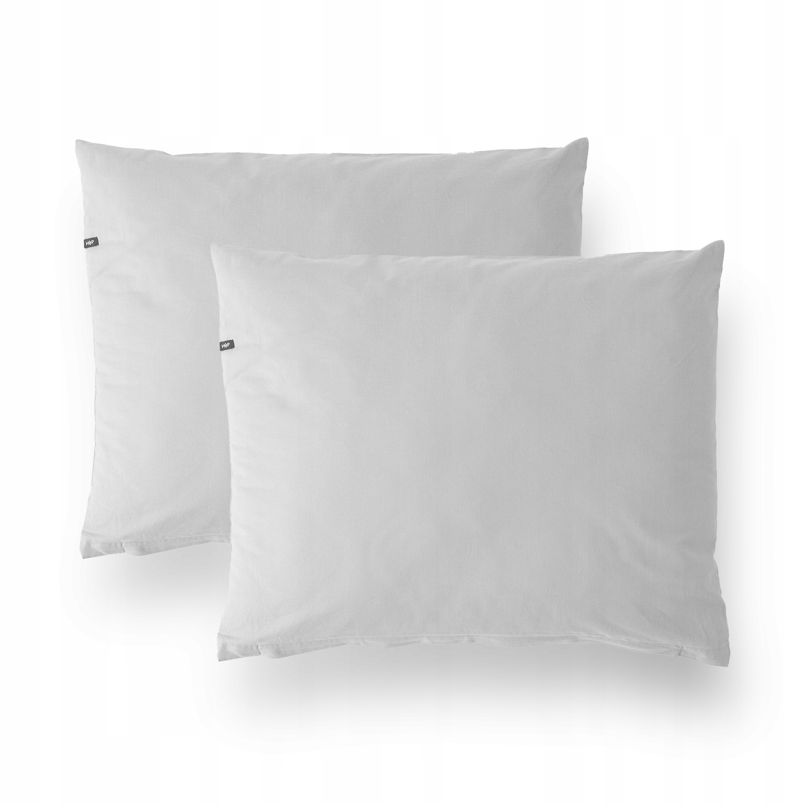 Povlaky na polštář 70x80 Světle šedé 2 ks Pure, Hop Design