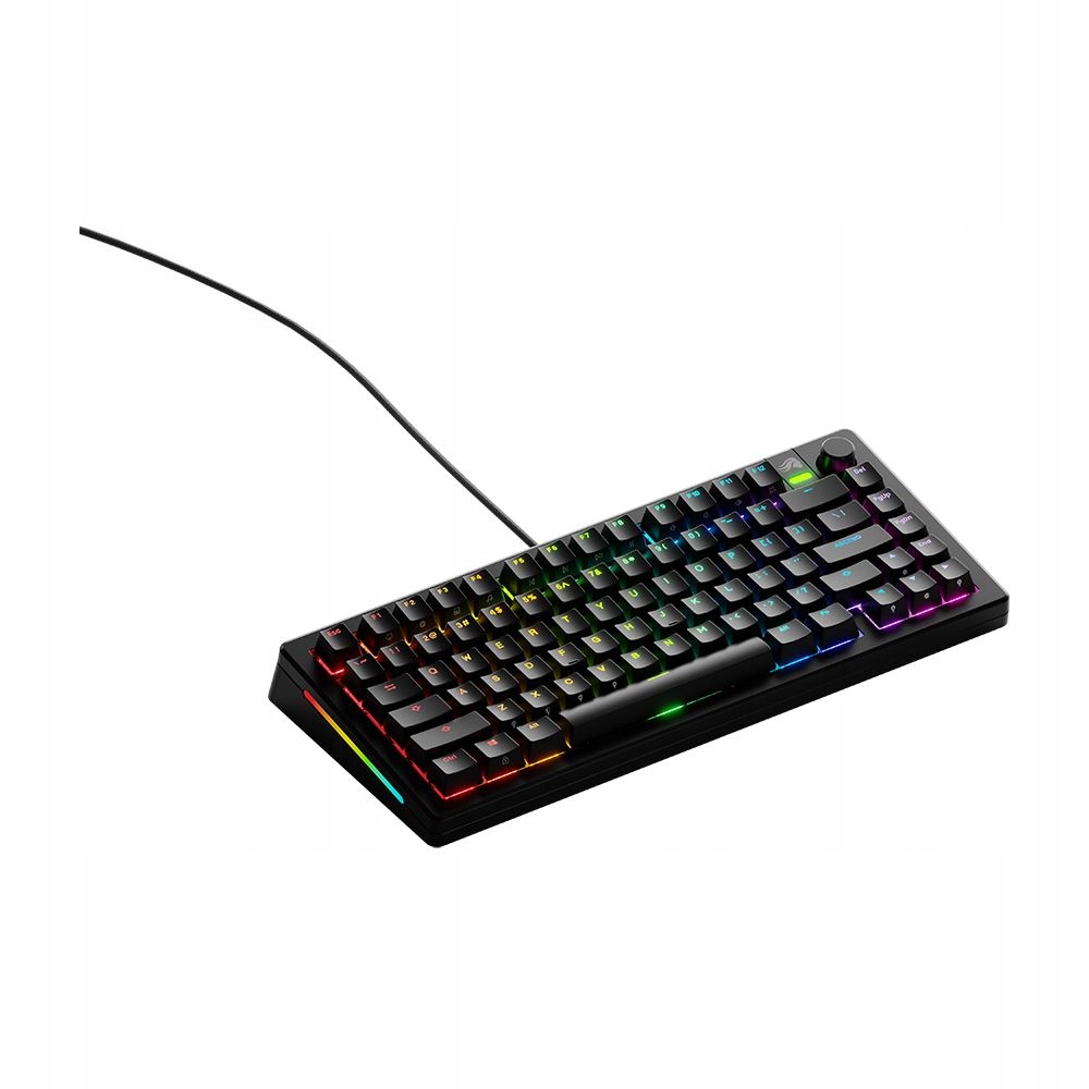 Glorious Gmmk 3 75% Prebuilt Rgb Káblová mechanická klávesnica čierna