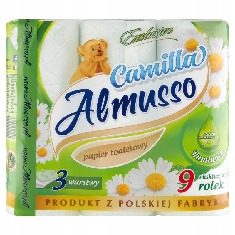 

Papier toaletowy Almusso Camilla 9szt