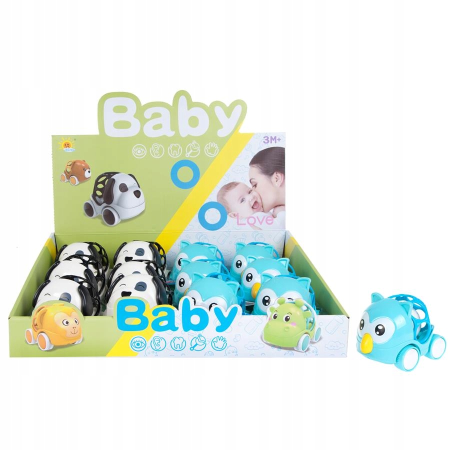 Auto Zwierzak Z Grzechotką Mega Creative 454464