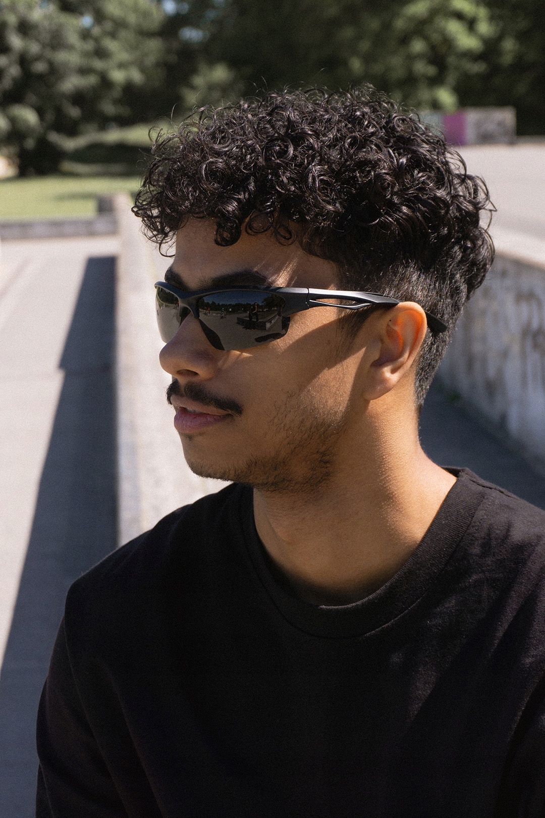 Okulary POLARYZACYJNE NA ROWER SPORTOWE LEKKIE Model BIKER