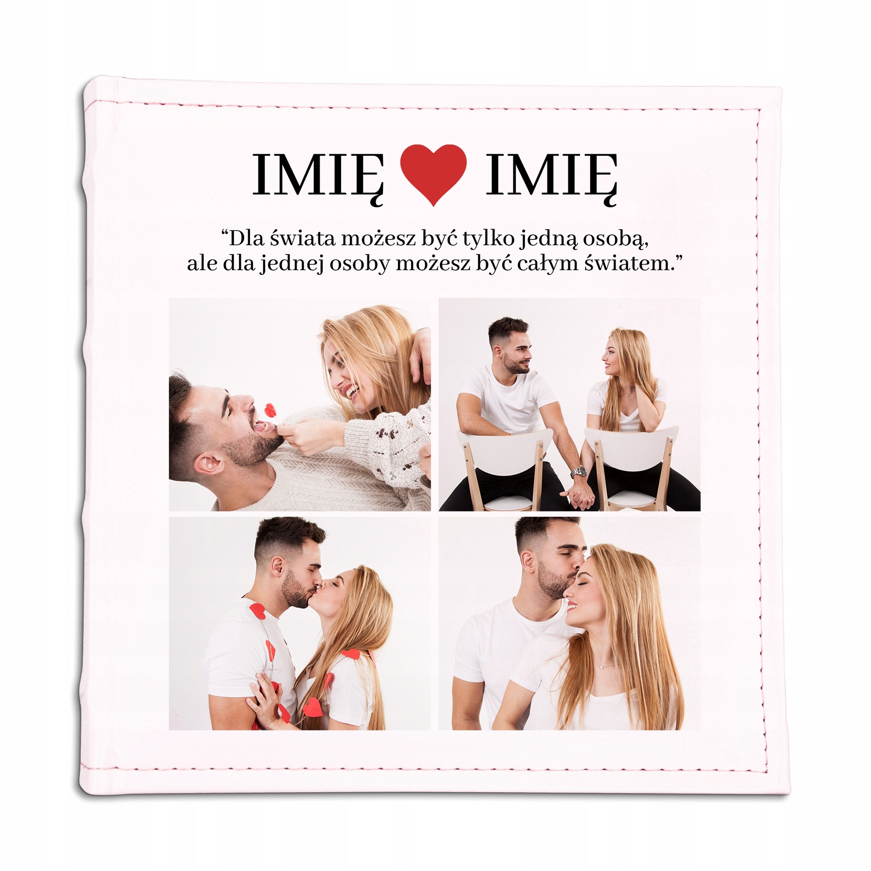 Album Na Fotografie Dárek Pro pár Můžete Být Celým Světem Jméno Fotografie