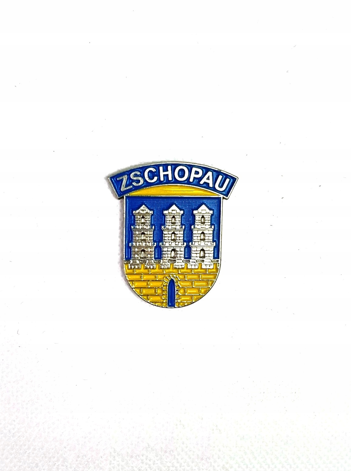 Znaczek, logo nakładka ozdoba kierownica Mz Es 125/1, Mz Es 150/1 Zschopau