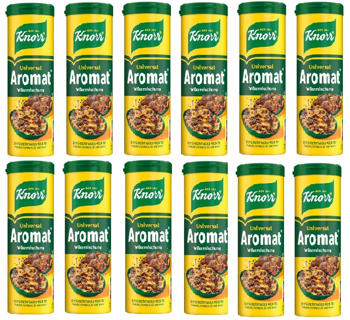 Knorr Univerzální směs koření Aroma sada 12 x 100 g Německo