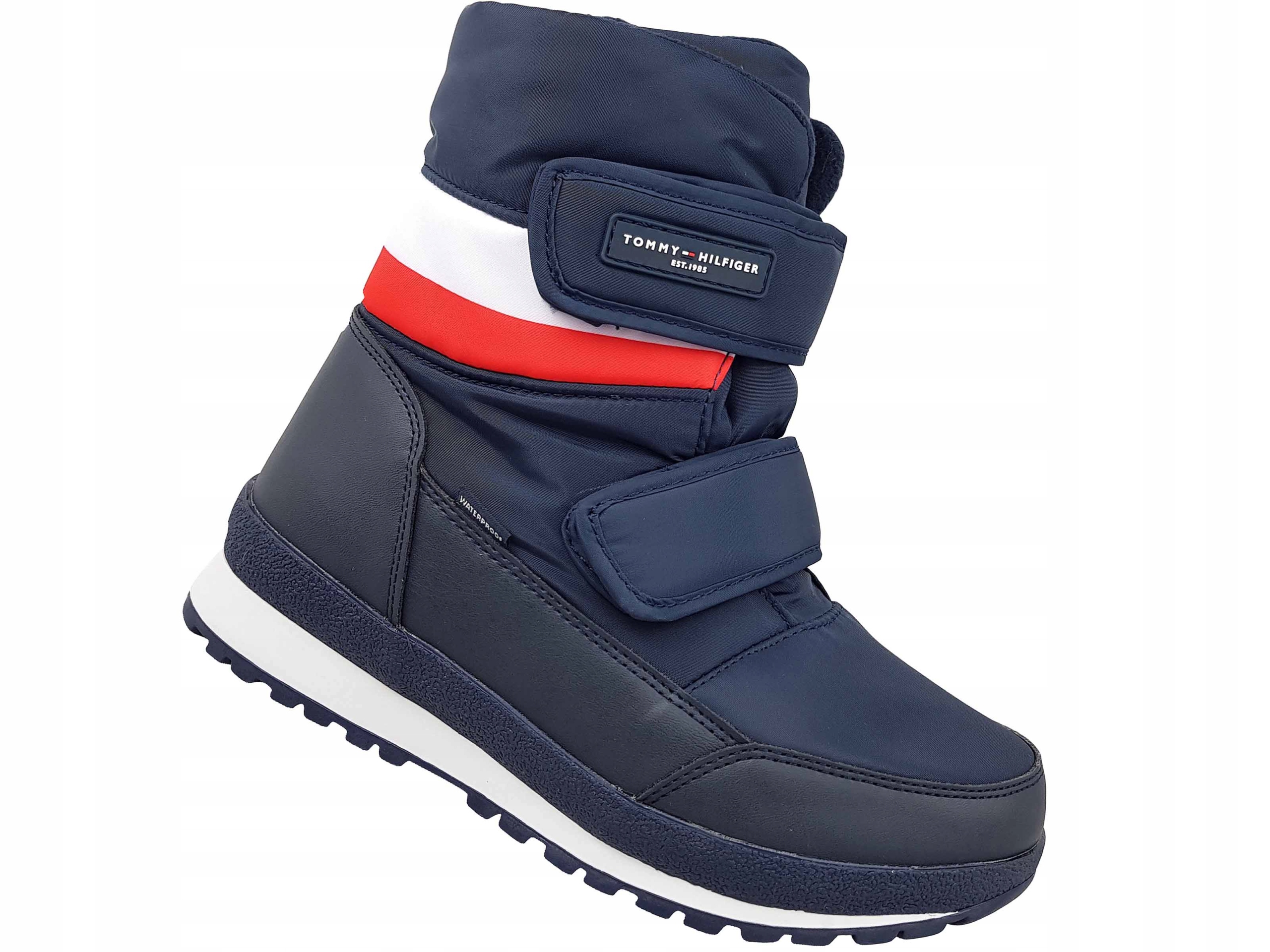 TOMMY HILFIGER ŚNIEGOWCE BUTY DAMSKIE OCIEPLANE Marka Tommy Hilfiger