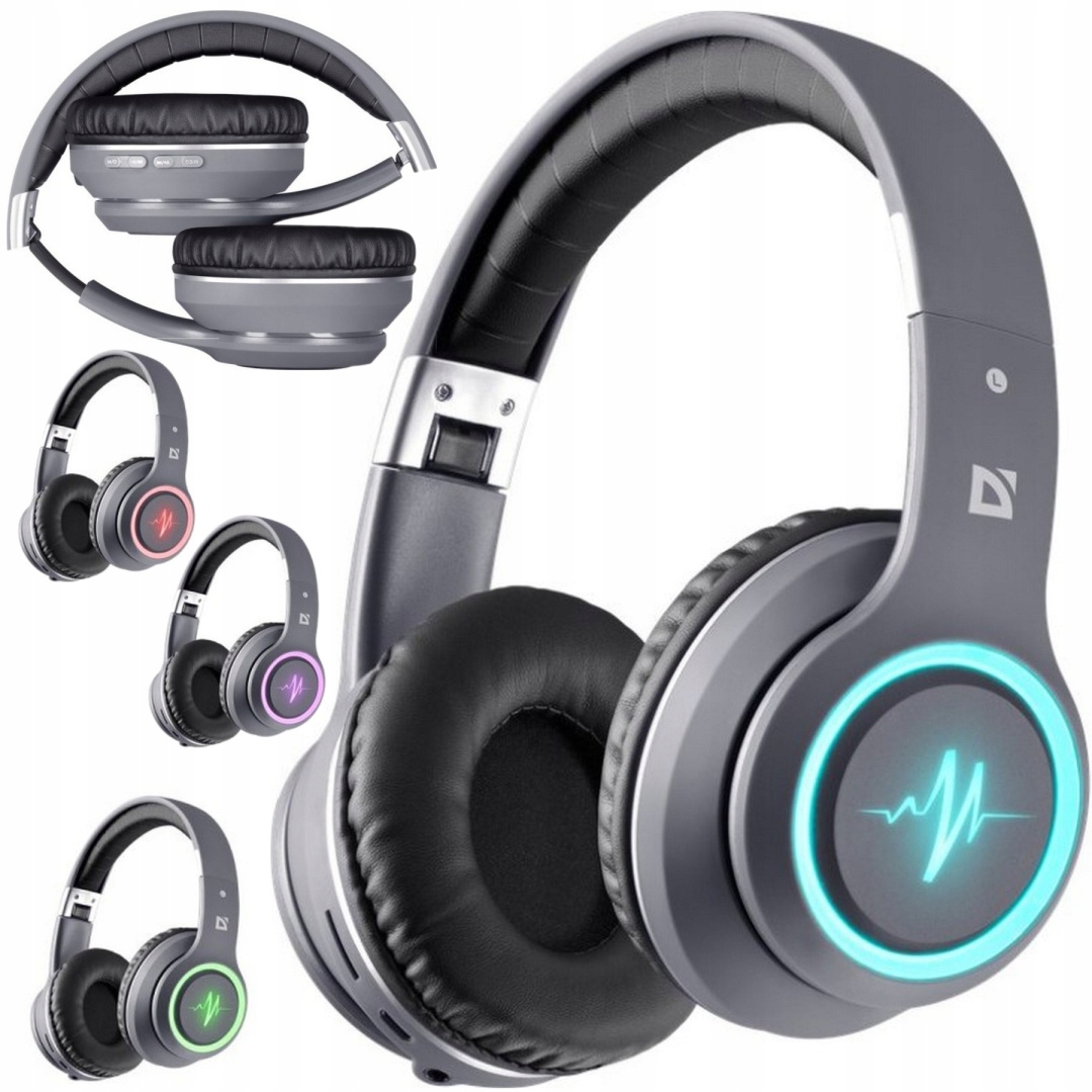 Bezdrátová Sluchátka Slot Pro Microsd Karty Bluetooth 5.4 Freemotion B571 Led