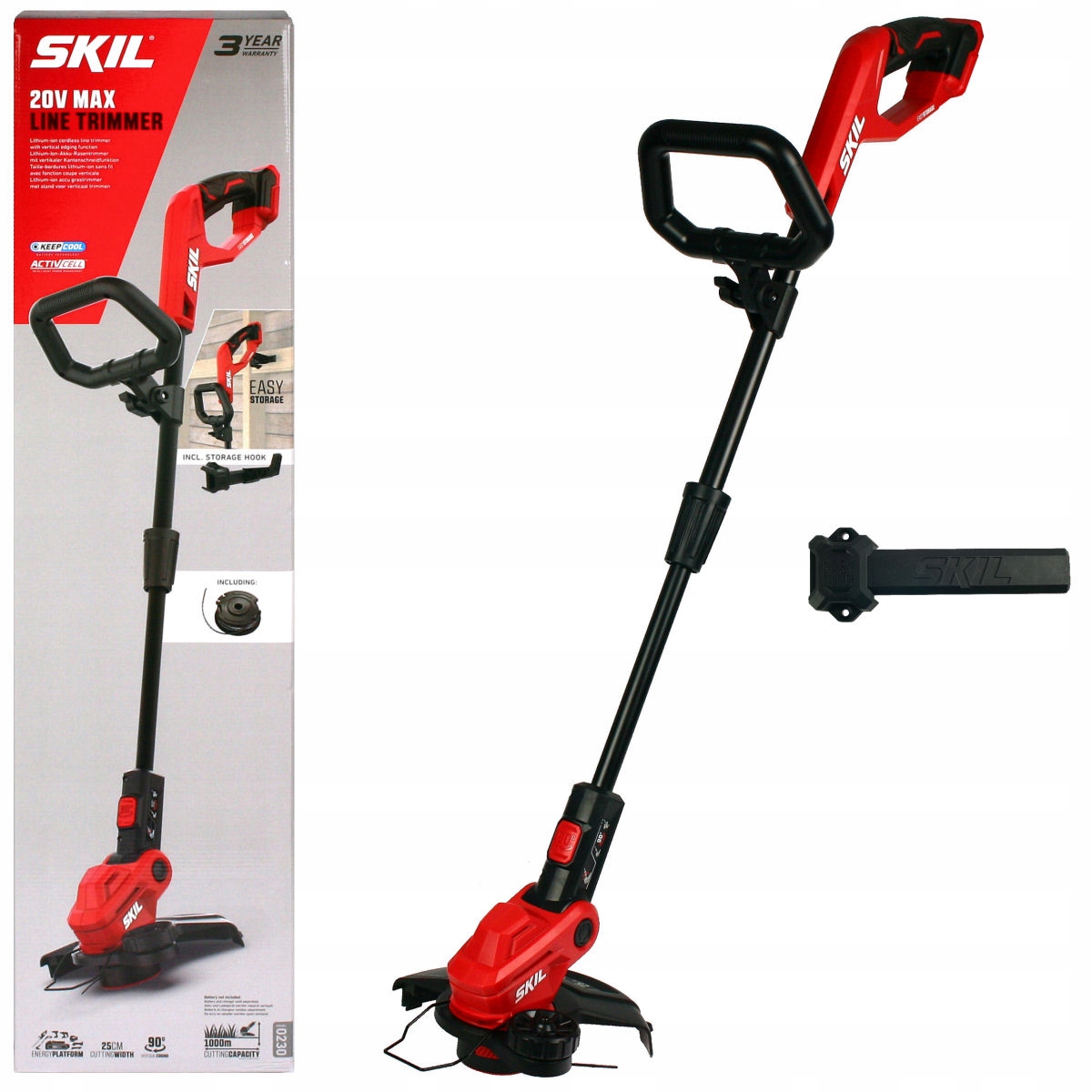

Podkaszarka akumulatorowa 25cm 20V Skil Body