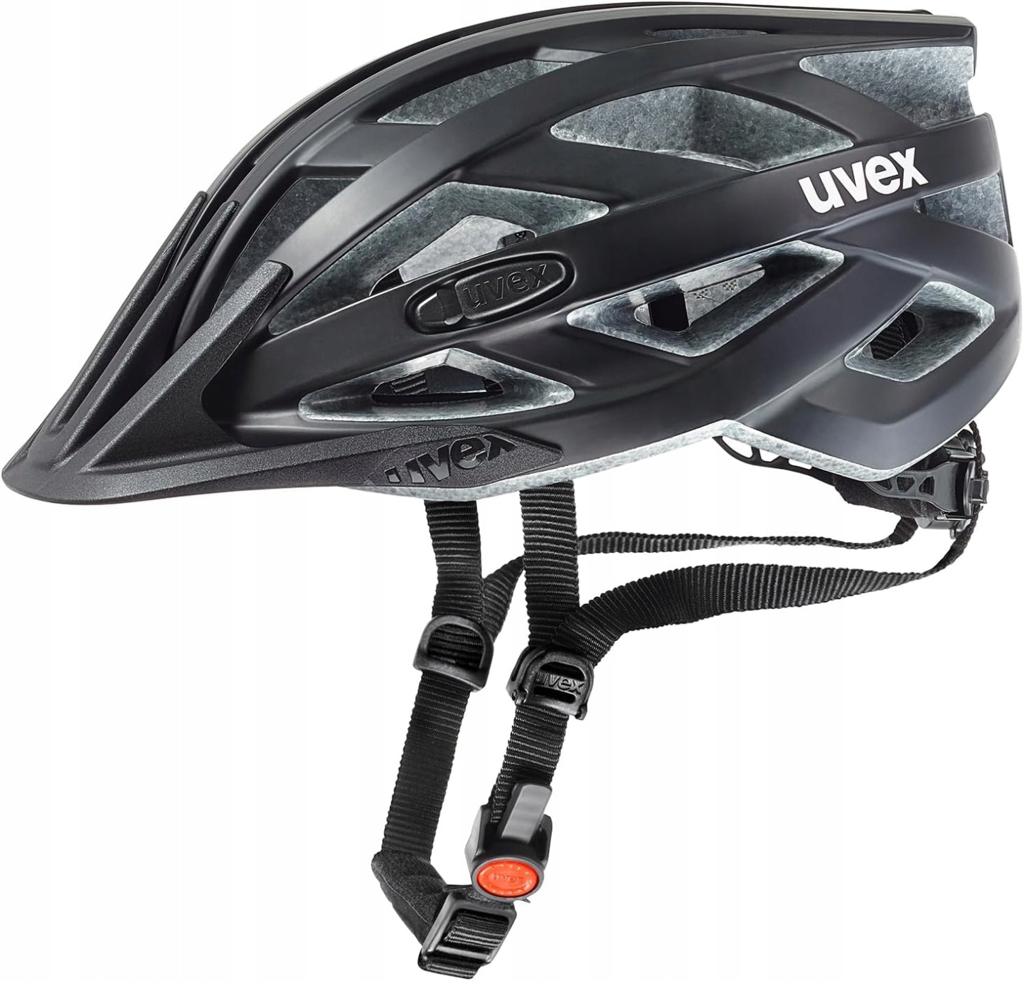 Cyklistická helma Uvex I-vo CC 52-57 cm černá matná