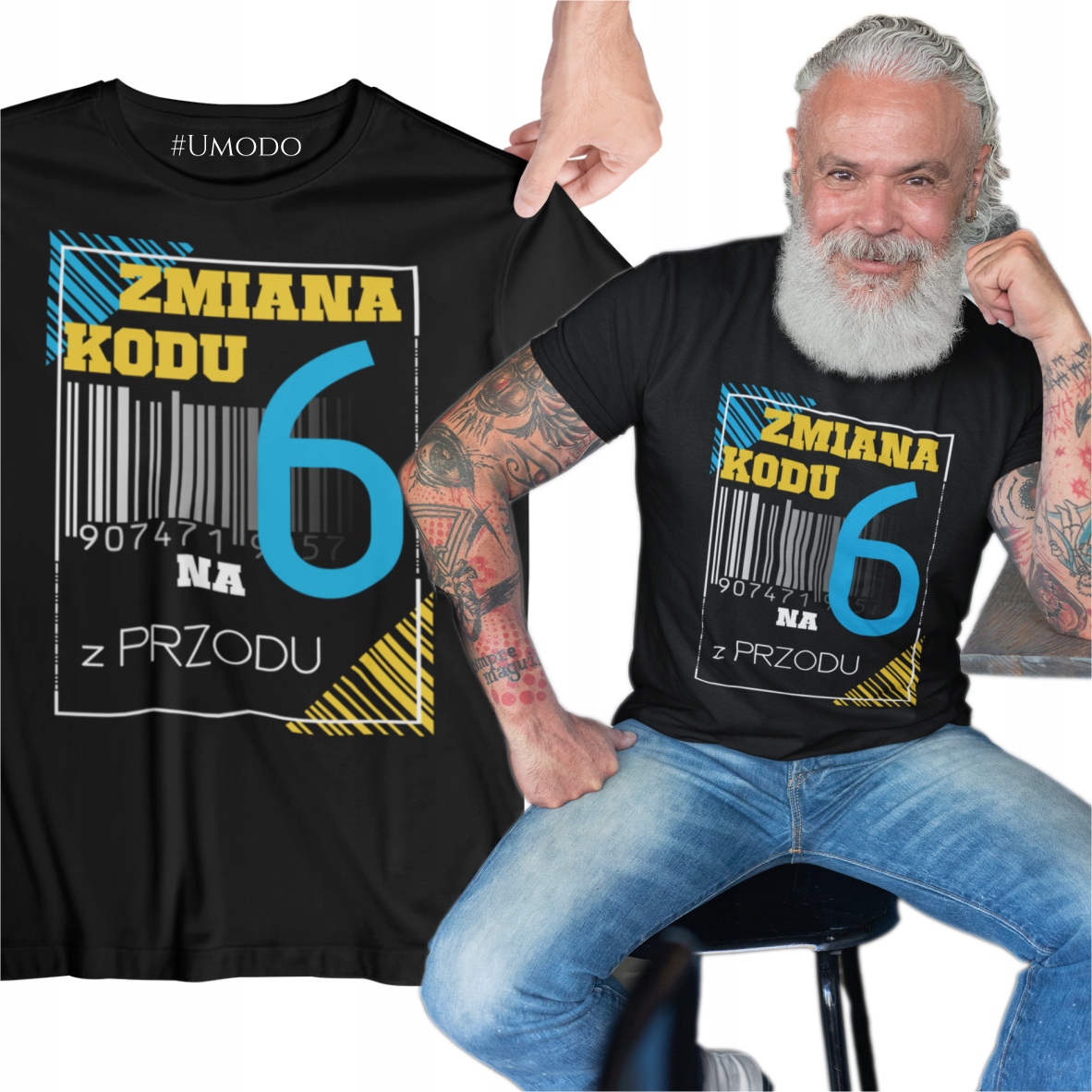 

Koszulka Urodzinowa 60 70 80 90 urodziny Nadruk
