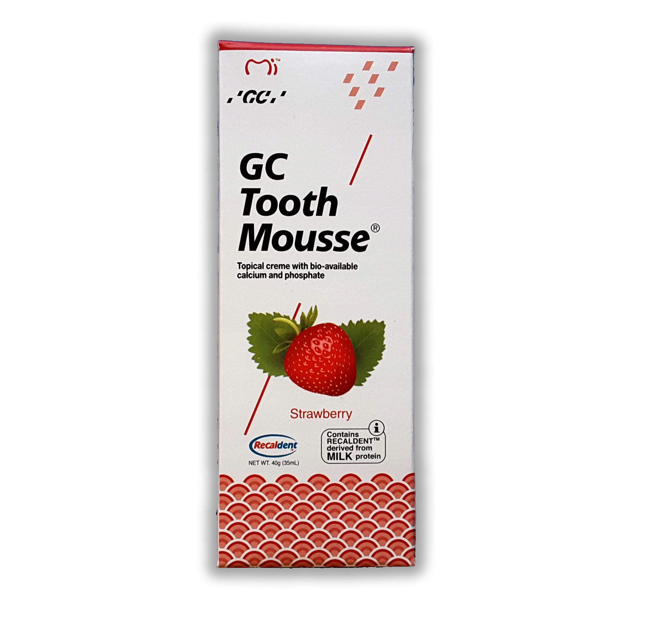 

Gc Tooth Mousse smak Truskawka 35ml Płynne Szkliwo