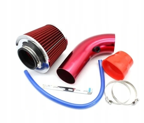 Univerzální kuželový filtr s přívodem: Výkon až 240 koní, červený