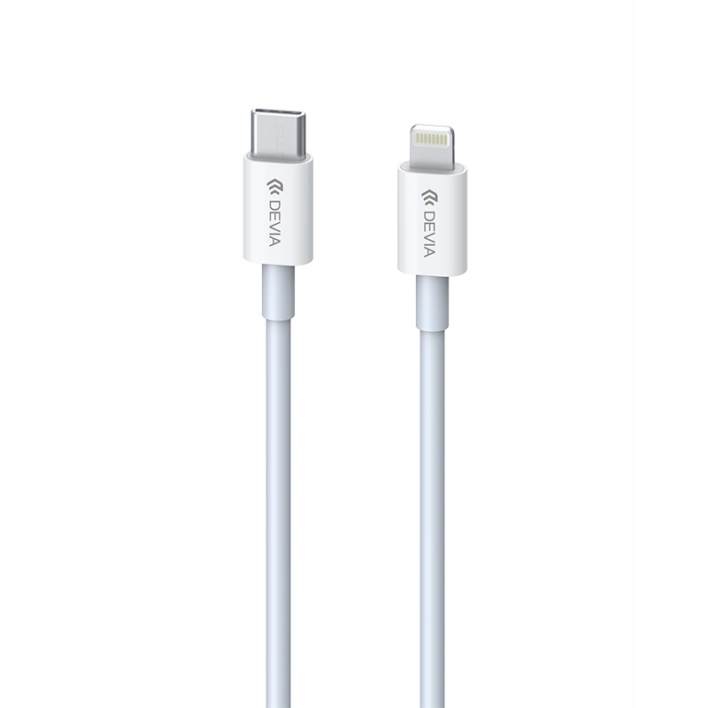 Devia kabel Smart EC146 Pd Usb- C Lightning 1,0 m 20W 3A biały Devia