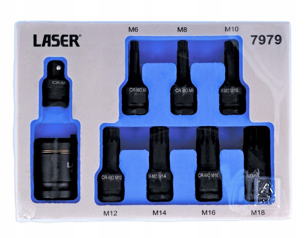 

Udarowe Nasadki Z Bitami Spline 3/8 1/8 17mm