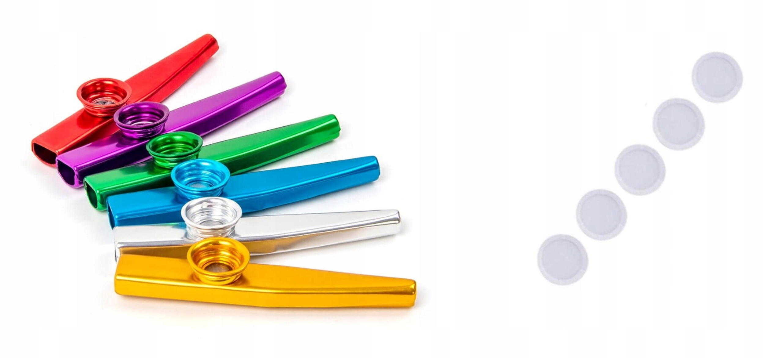 KAZOO METALOWE - KOLORY + MEMBRANA GRATIS = PROMO