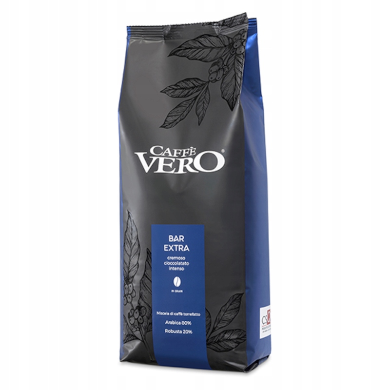 Levně Caffe Vero Bar Extra směs Káva 1000 g