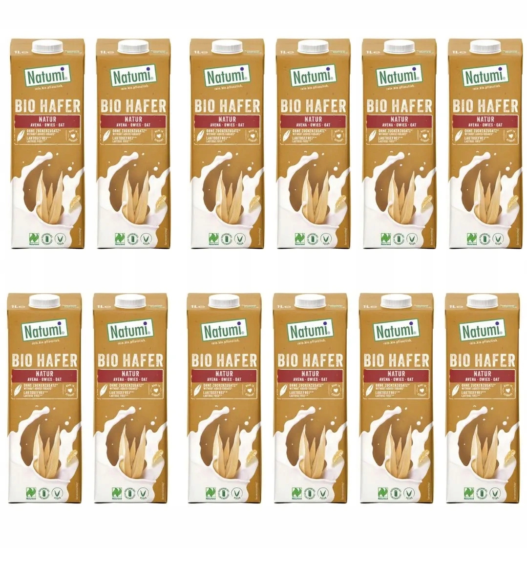 Napój Owsiany Naturalny 12x1L Natumi