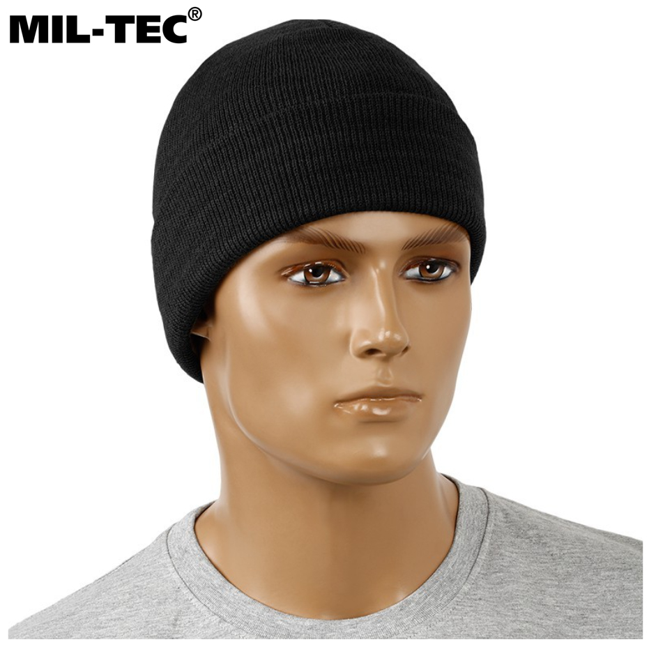 CIEPŁA CZAPKA ZIMOWA MIL-TEC AKRYLOWA Kolekcja MILITARIA,SURVIVAL