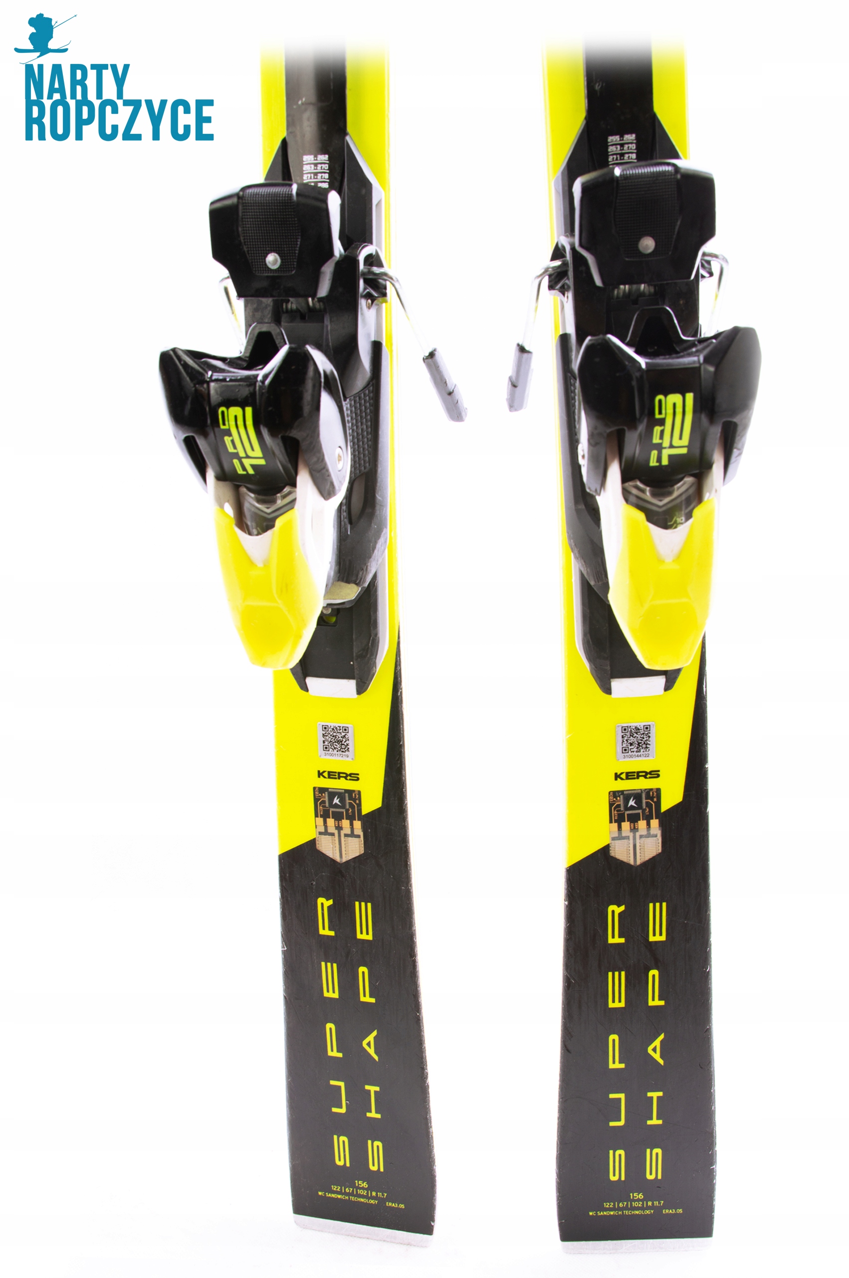 Narty 156 HEAD SUPERSHAPE I.SPEED KERS V90 db STAN! Długość nart 156 cm