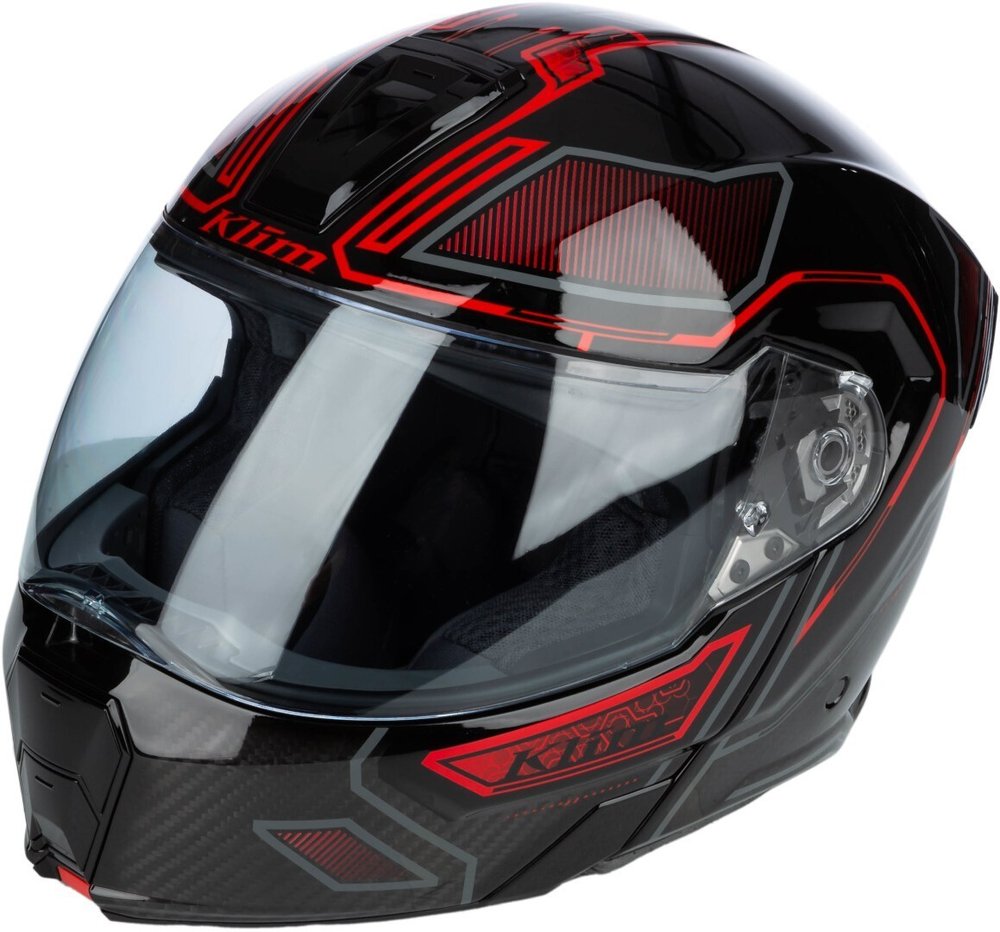 Prilba Klim Gt1 Expedition MD Encrypted Gloss Black- Redrock