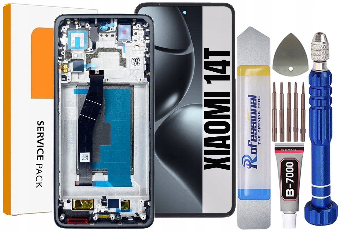 Displej Pro Xiaomi 14T 14T Pro Originál Oem Obrazovka Rámeček