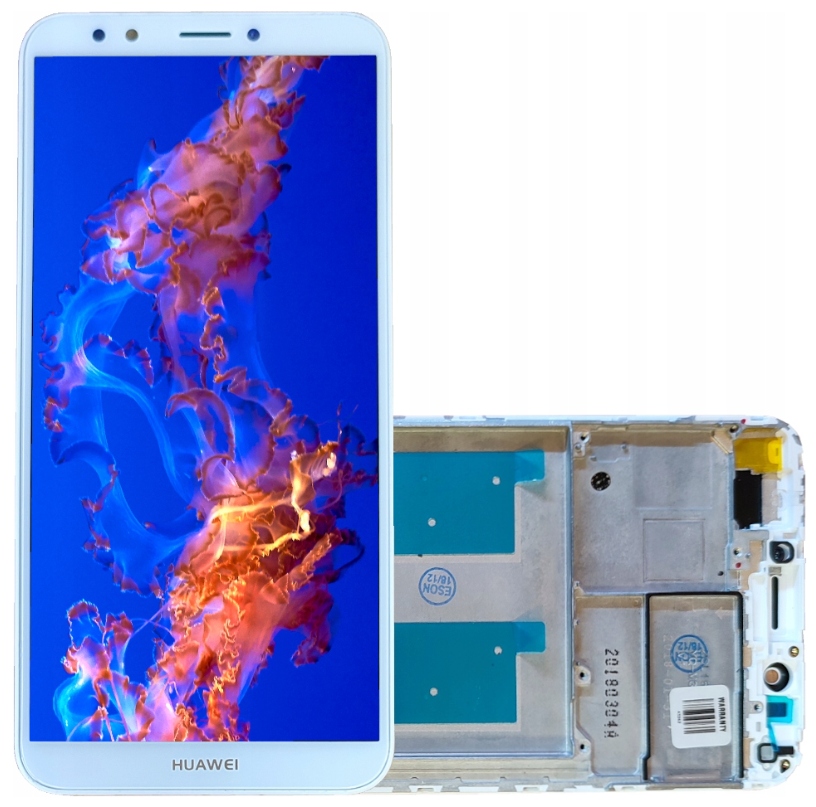 LCD displej Obrazovka Set Huawei pro Y7 2018 Bílá