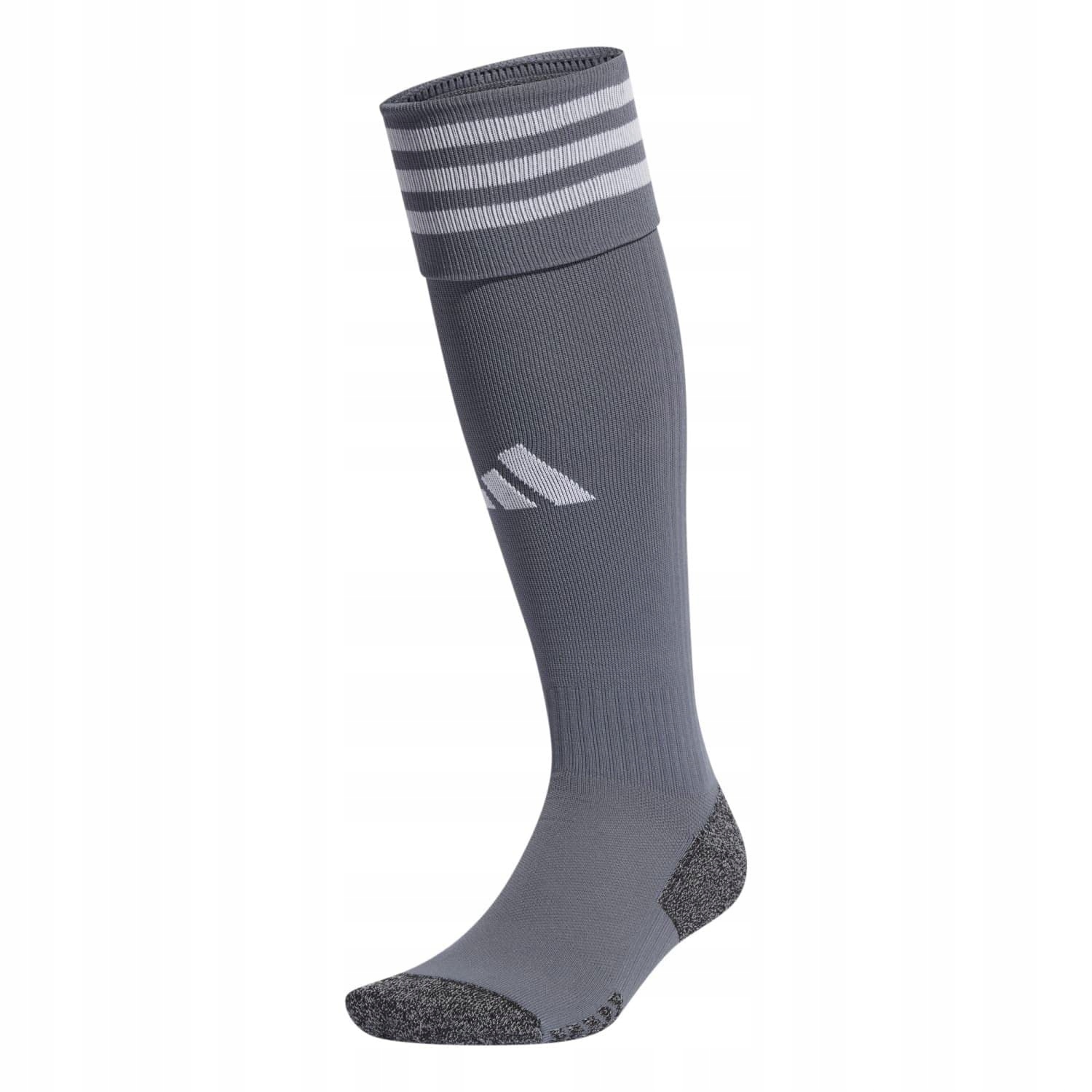 Y9920 adidas AdiSocks 23 Getry piłkarskie szare r. 46-48 sportowe skarpety
