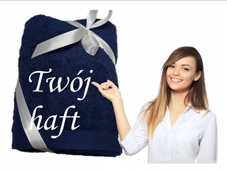 Ręcznik Kąpielowy 70x140 bawełna Twój Haft imię personalizacja