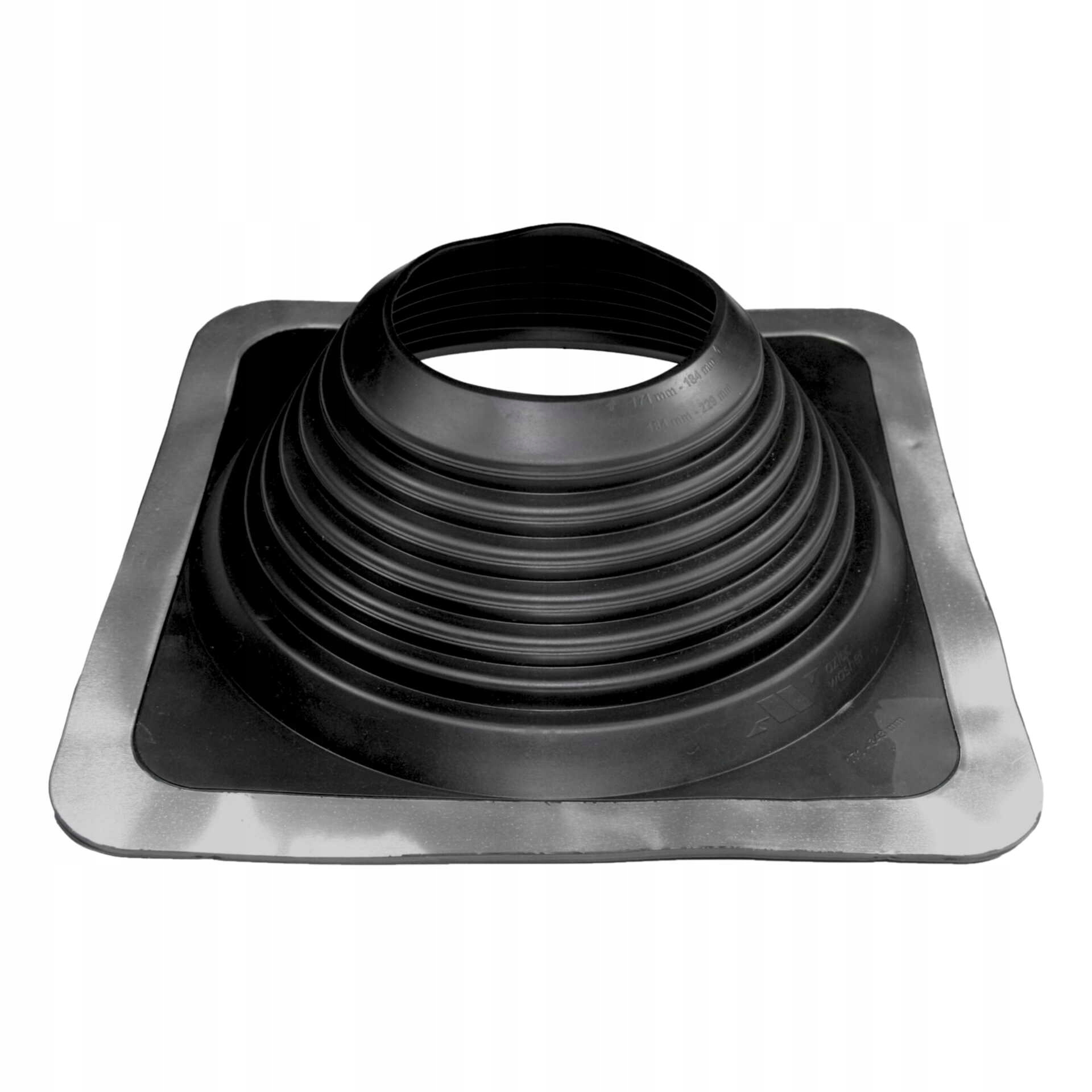 Tesniaca príruba Master Flash Standard č. 8 (171-343 mm) čierna Epdm