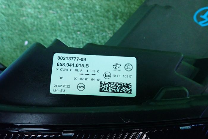 SKODA KAMIQ CRYSTAL LED 19- reflektor left light left