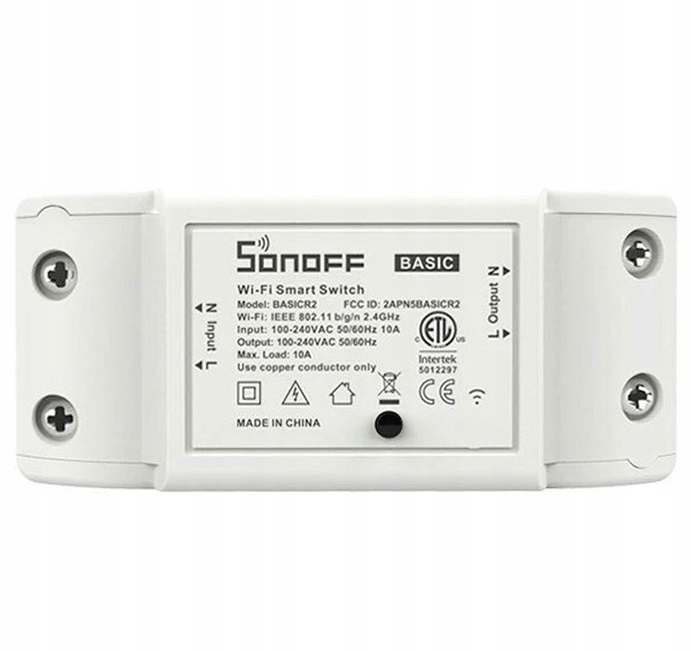 Sonoff Basic R2 WiFi Przekaźnik Przełącznik Wgrany Softu na SUPLA