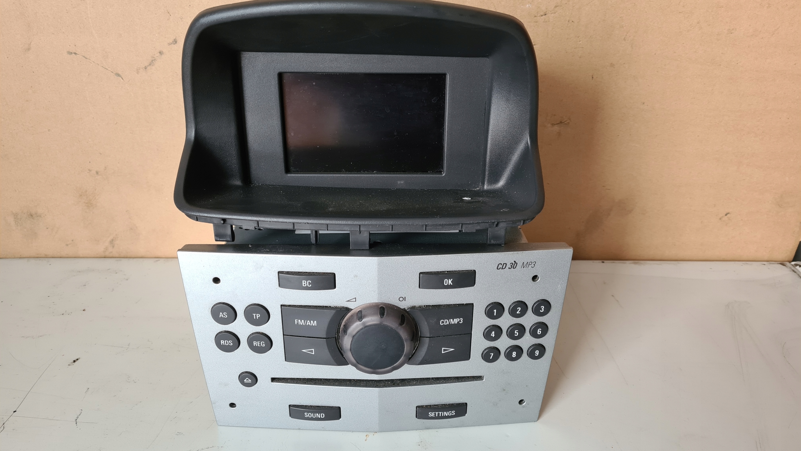 радио CD MP3 дисплей CORSA d РЕСТАЙЛИНГ навес