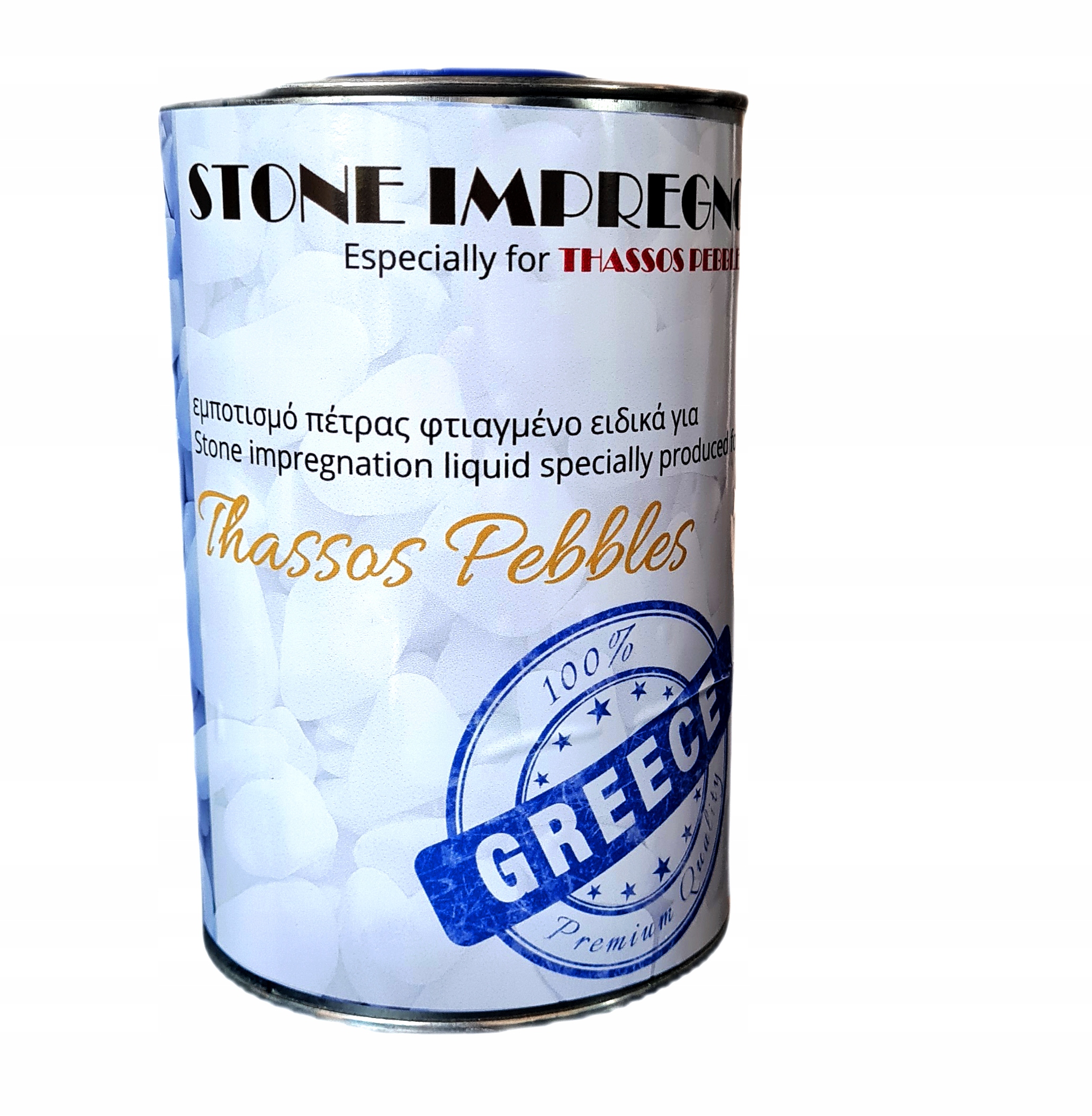 Impregnace Do Kamene Ozdobný Kámen Oblázek Bílý Thassos Přírodní 1L