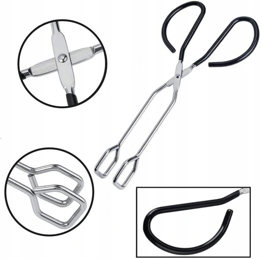 SZCZYPCE KUCHENNE METALOWE DO GRILLA SAŁATEK MIĘSA Marka bez marki