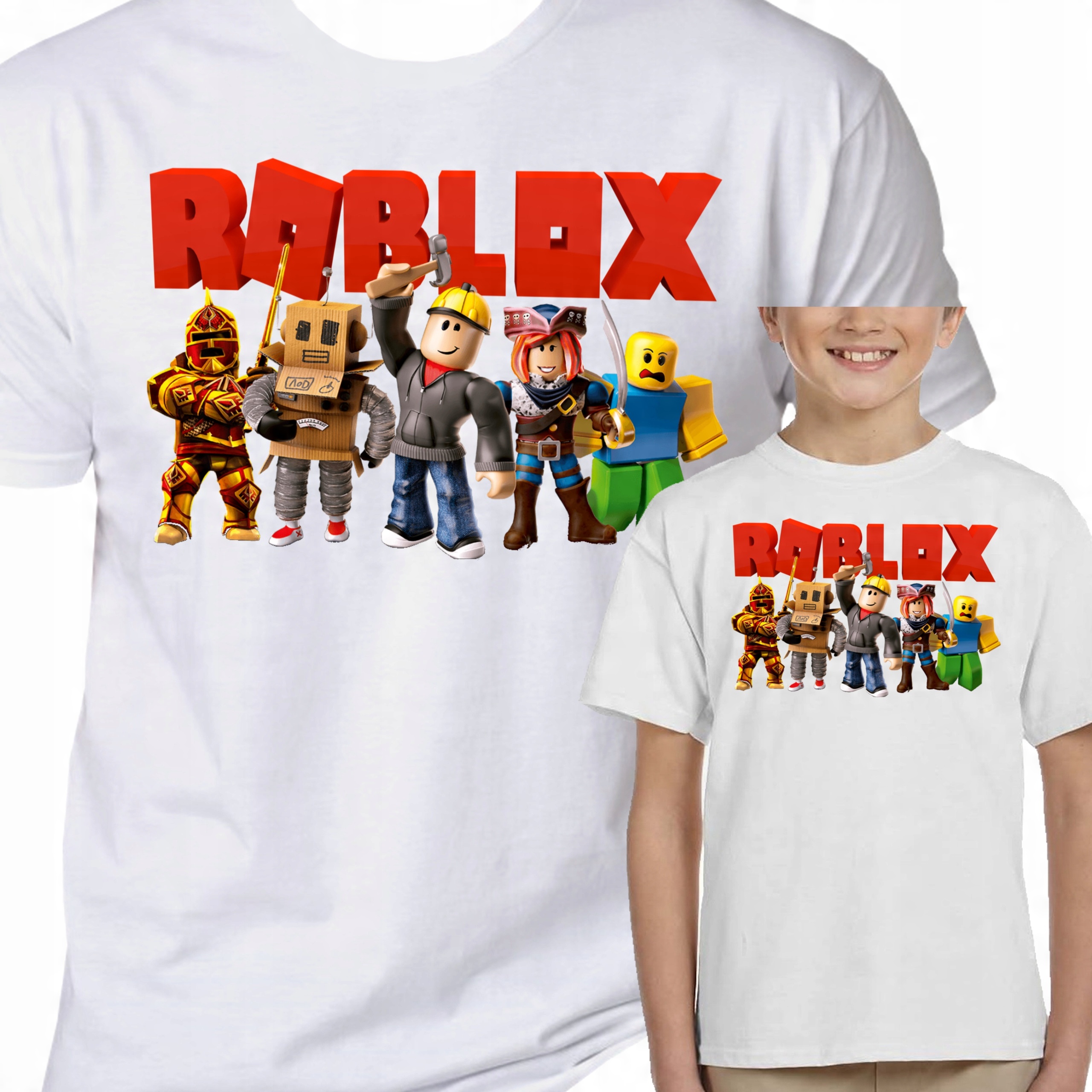 

3094 Koszulka Dziecięca Roblox Gra Ekipa Fnaf 128