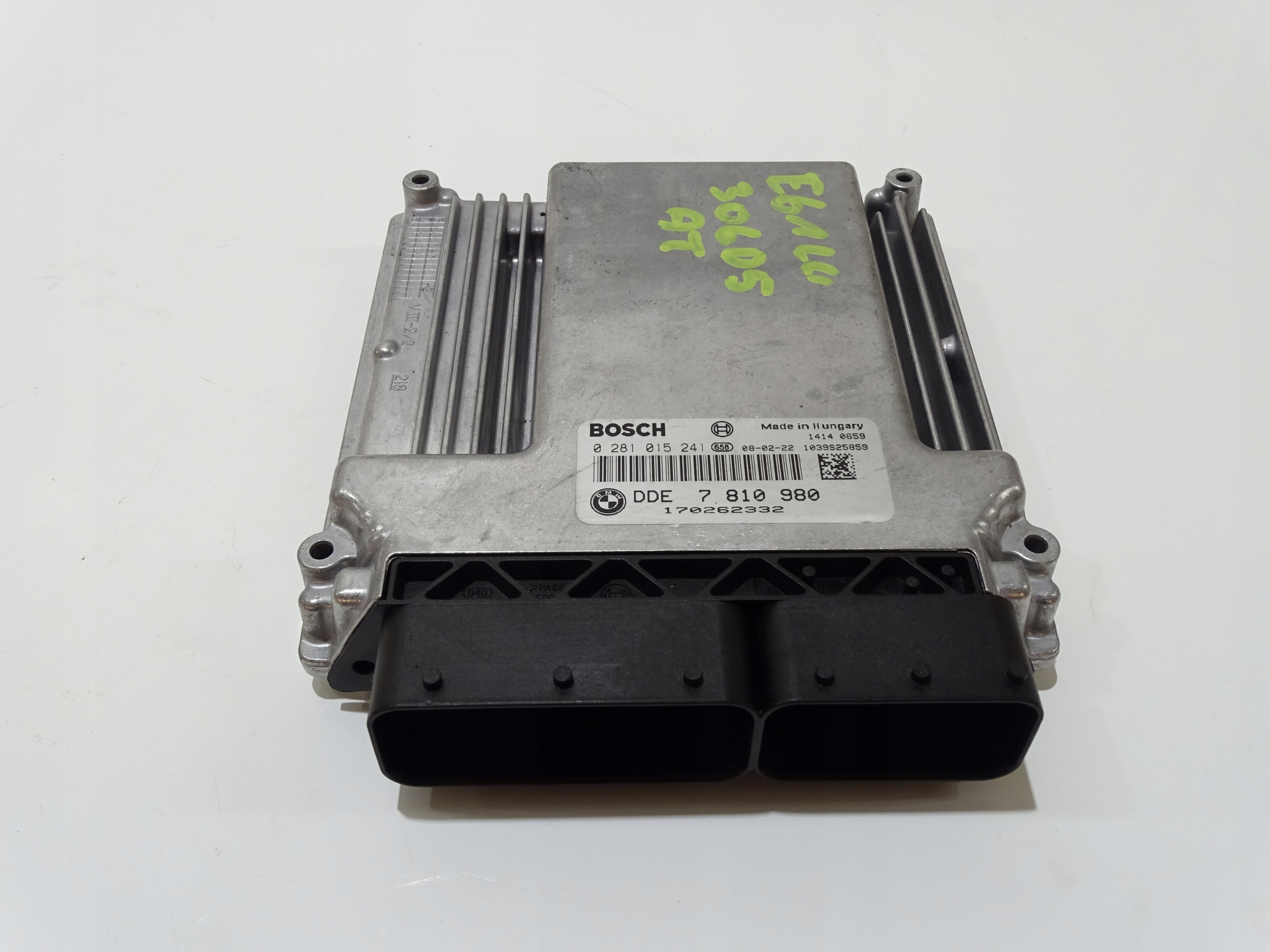 Computer Bedienteil DES MOTORS BMW E60 E61 306D5 3.0D 7810980