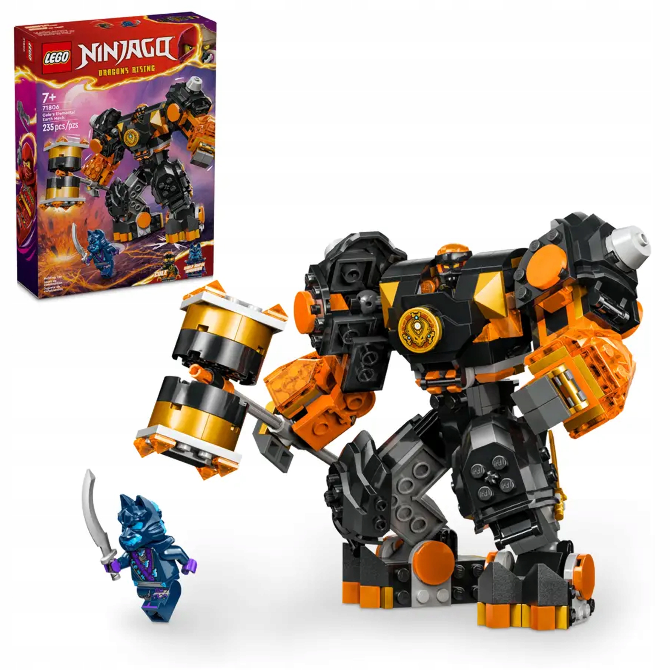 Lego Ninjago Mech živlu země Colea 71806